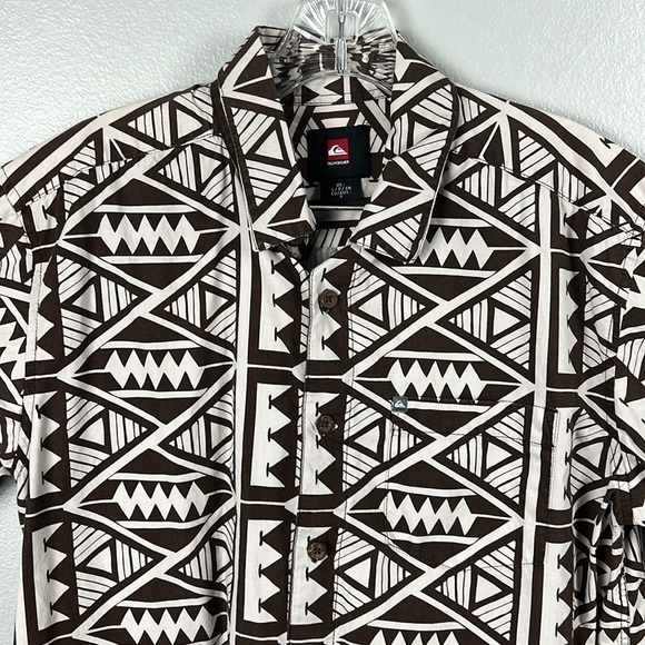 Quiksilver "Tapa design" s/s shirt - size S - Picture 6 of 6